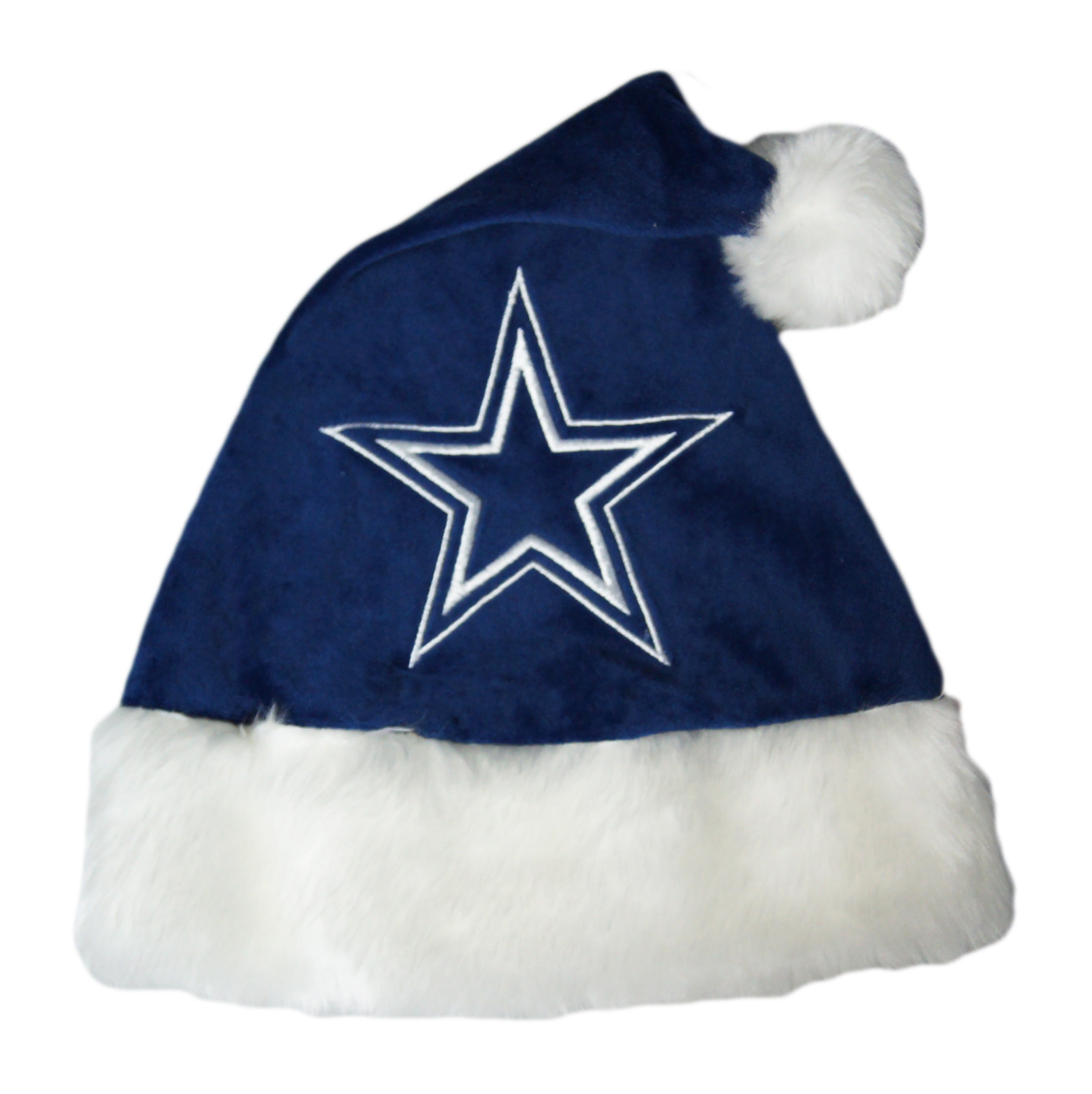 dallas cowboys santa claus hat