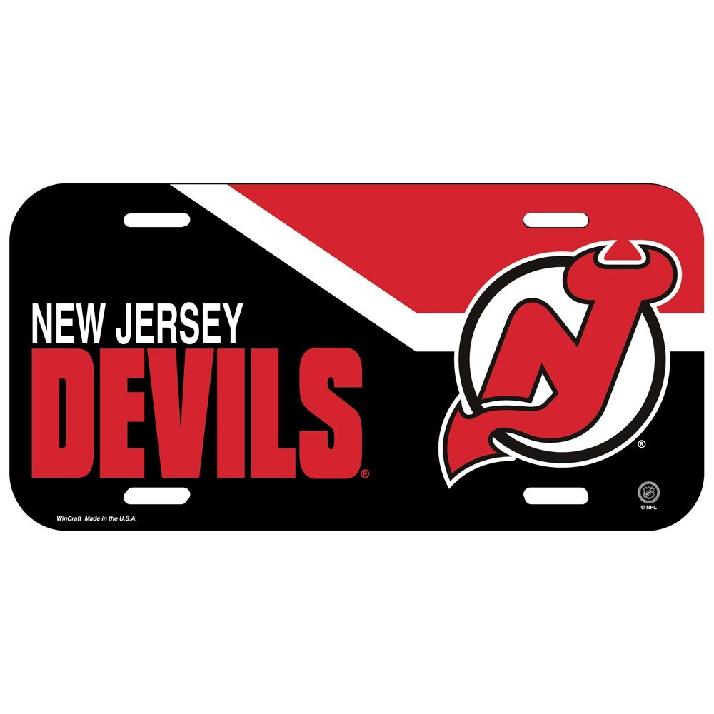 new jersey devils license plate